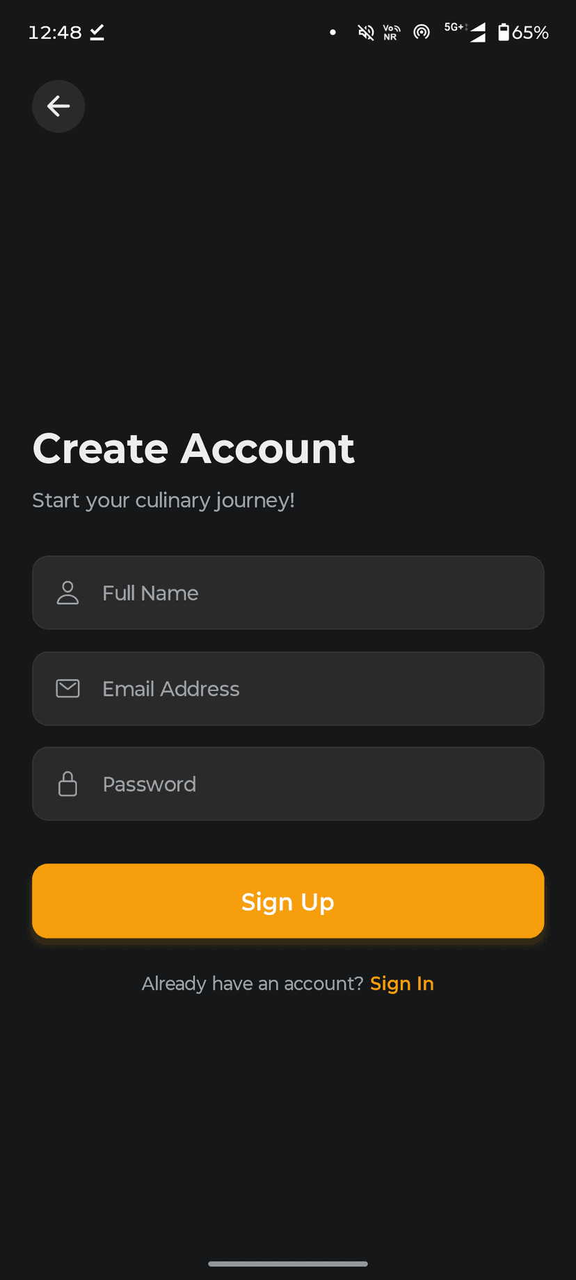 Create Account