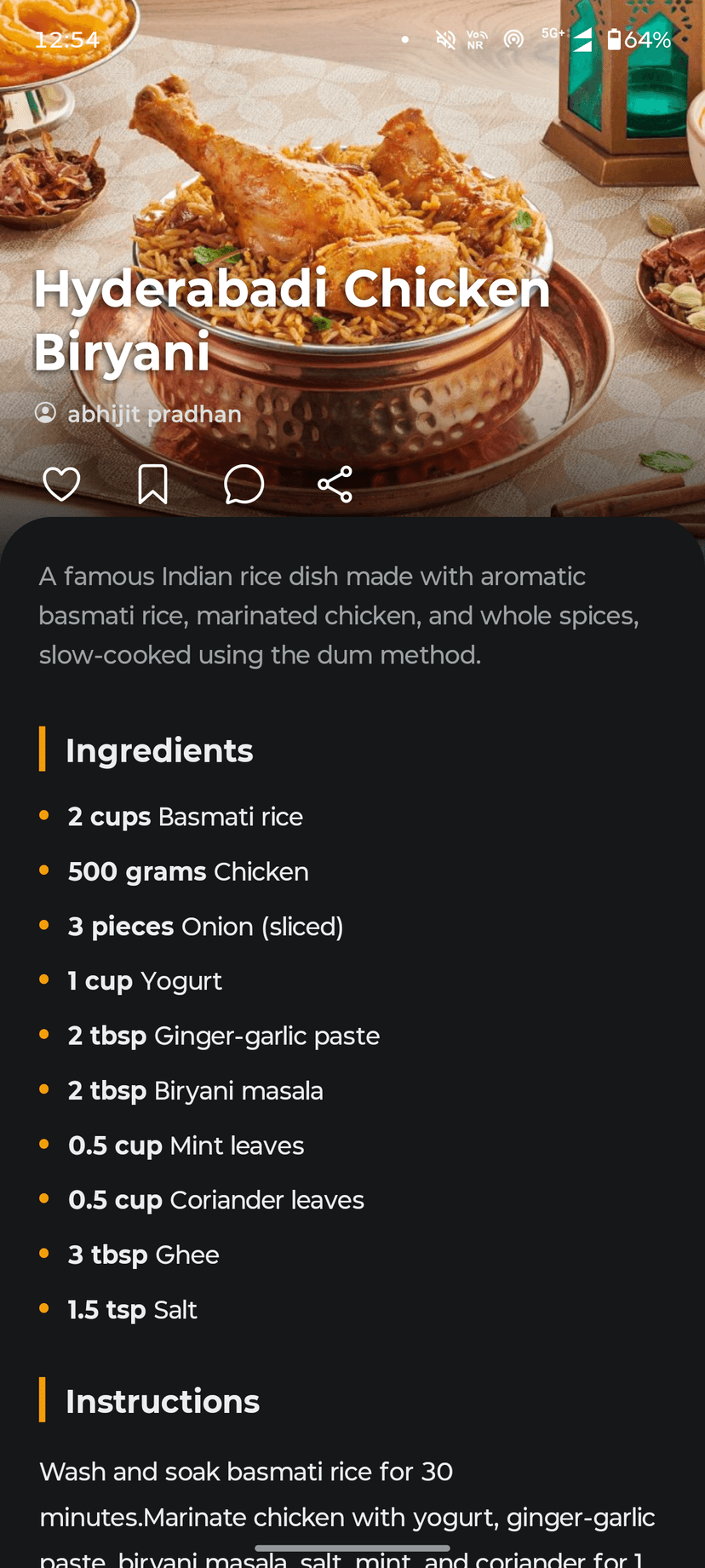 Recipe Details